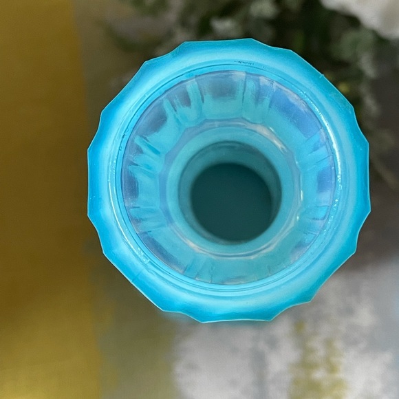 Blue Opaline Glass Vase - Picture 7 of 12